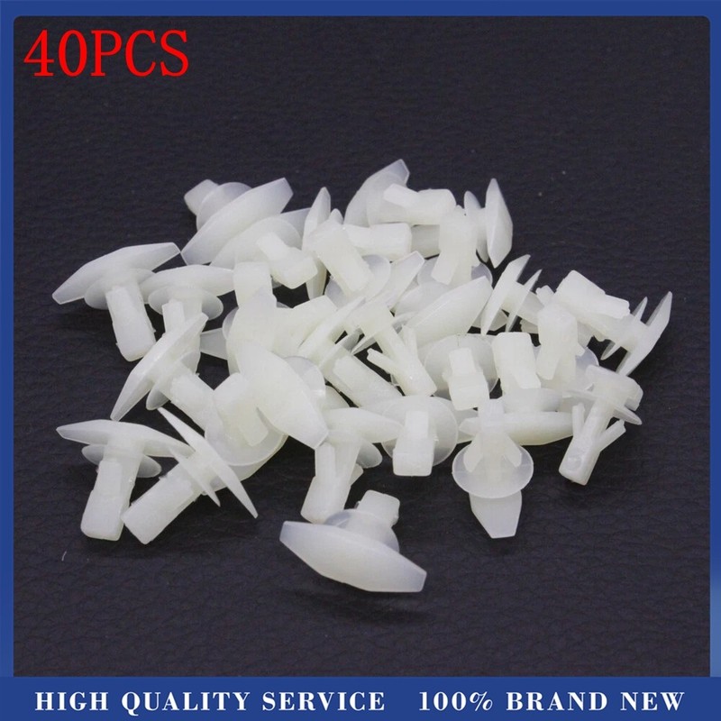 40 Pcs Weatherstrip Retainer Clip Compatible with Mazda G031-58-762 for Toyota