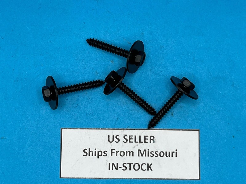 (Pack of 4) Fender Liner Inner Panel Screw 8mm Head for Jeep Dodge Ram 6509539AA