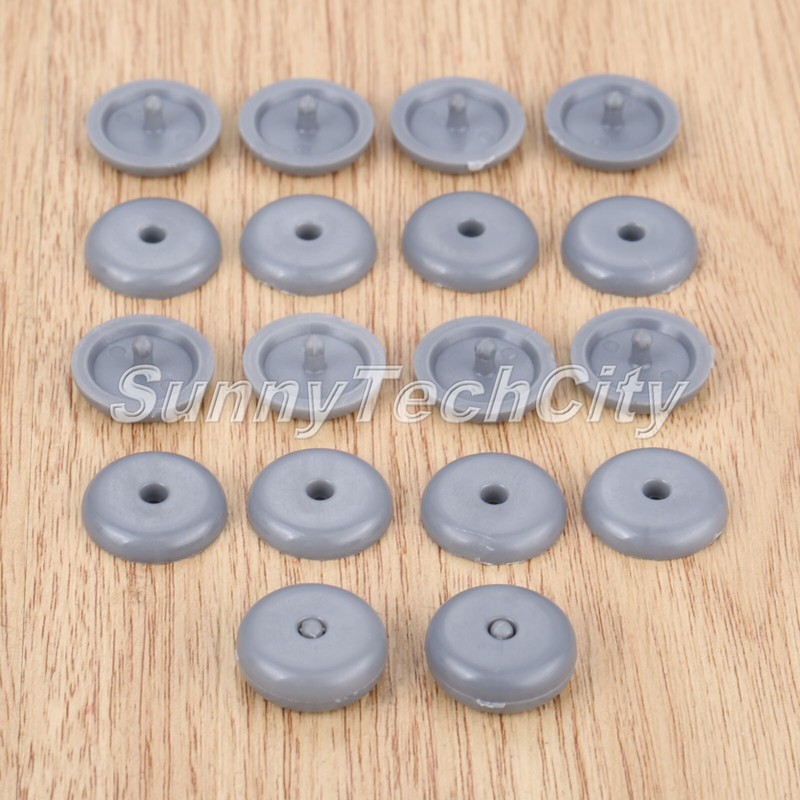 10 Pairs Car Auto Anti Slip Rivet Seat Belt Buckle Stop Buttons Clips Retainers
