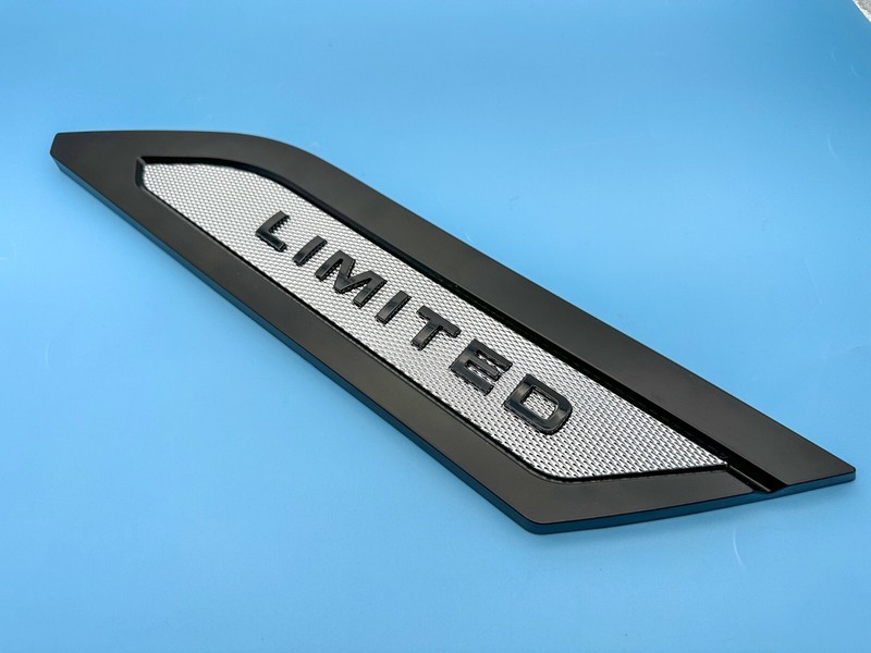 Silver Black Door Side Body Molding Trim For 2022-2024 Toyota Tundra Limited gallery