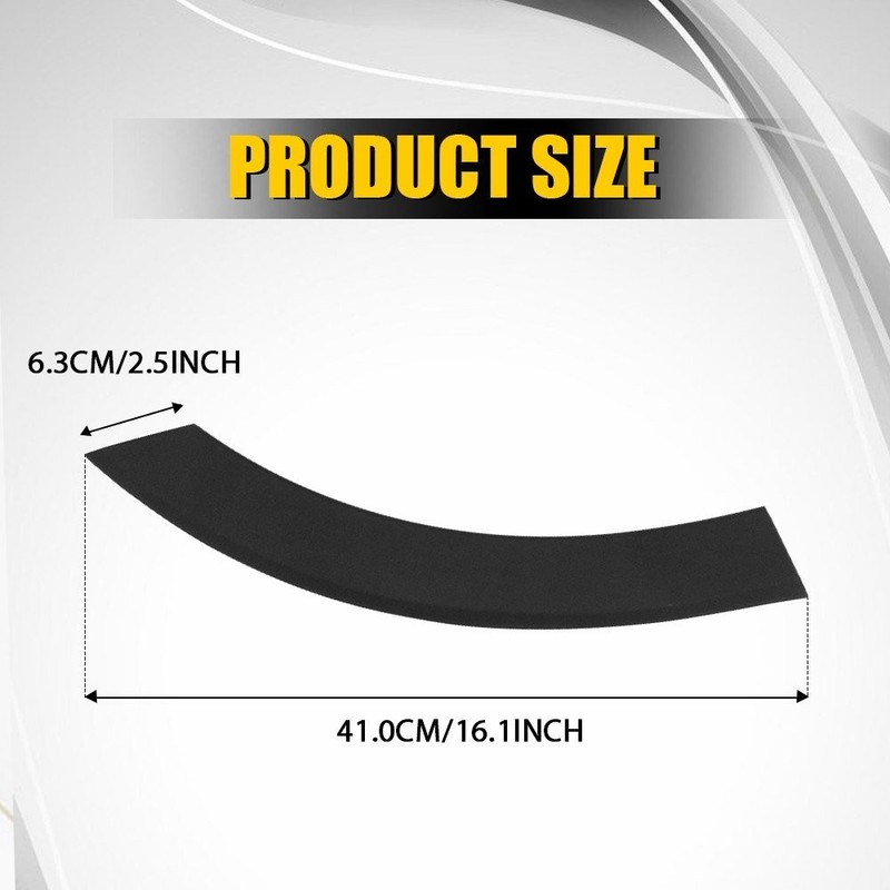 1-10 Black Left Fender Wheel Arch Molding Fit 2016-2022 Honda Pilot Touring Rear gallery
