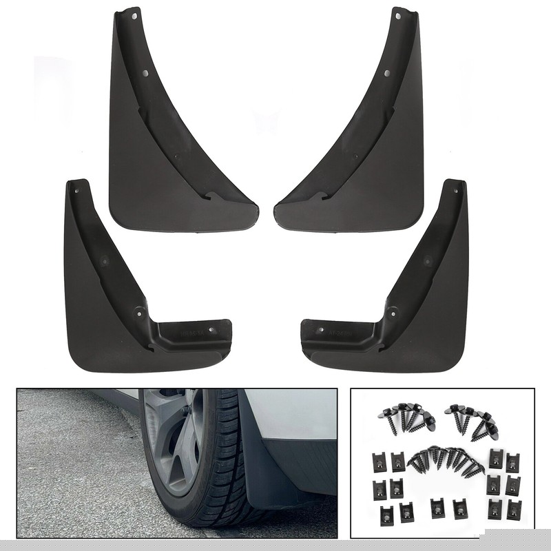For 2015-2022 Dodge Challenger Front Rear 4PC Set Fender Mud Splash Guards Flaps