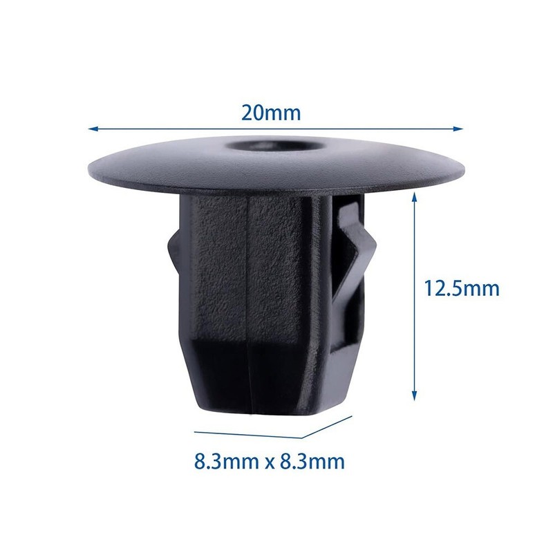 For Honda Accord Civic Odyssey Insight Ridgeline Fender Clip 90682-SEA-003 10Pcs gallery