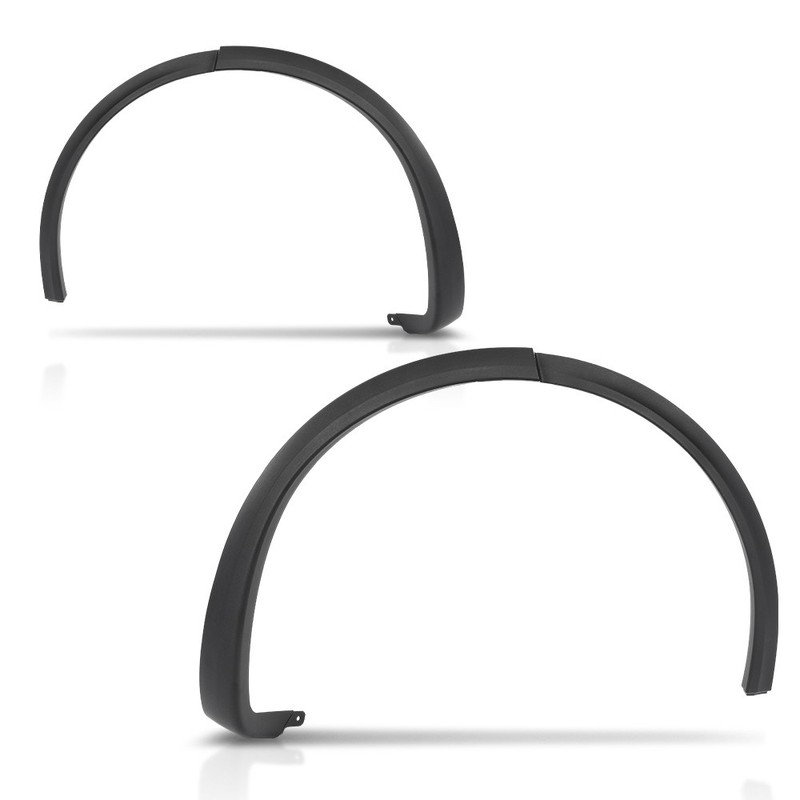Rear Left+Right Fender Flare Wheel Arch Molding Fit For 2016-2023 Tesla Model X