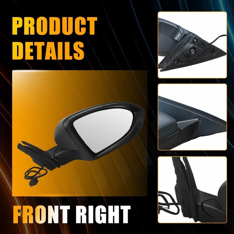 Wing Mirror Assembly For Volkswagen 2019-2023 Jetta GLI R-Line SE Right Side gallery