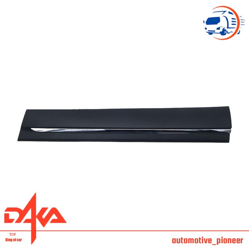 Front Lower Door Molding Trim W/Chrome Molding Passenger For 2019-22 Honda Pilot