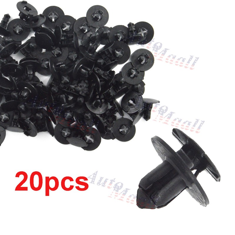 20pcs Bumper Shield Protector Push Clip For Nissan GT-R GTR 240X 320Z 370Z Cube