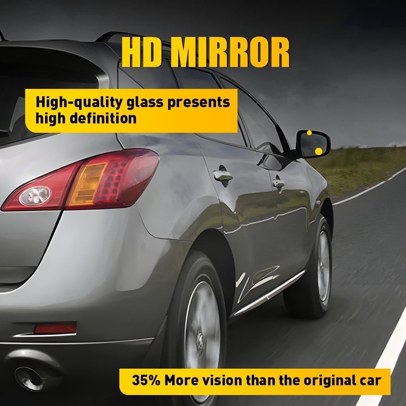 For Nissan Murano 09-14 Passenger Heated Mirror Glass W/ Backing GA‑NI2119 1-5X gallery