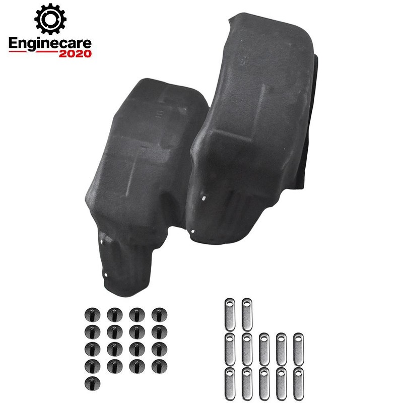 2X Rear Fender Liner Wheel Well Guard For 2021-2024 Ford F-150 ML3Z9927886A