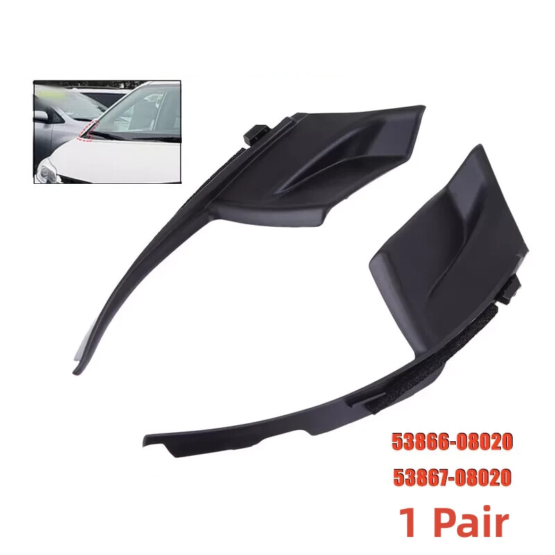 2X FOR 2011-20 TOYOTA SIENNA FRONT WINDSHIELD WIPER COWL COVER TRIM 53867-08020
