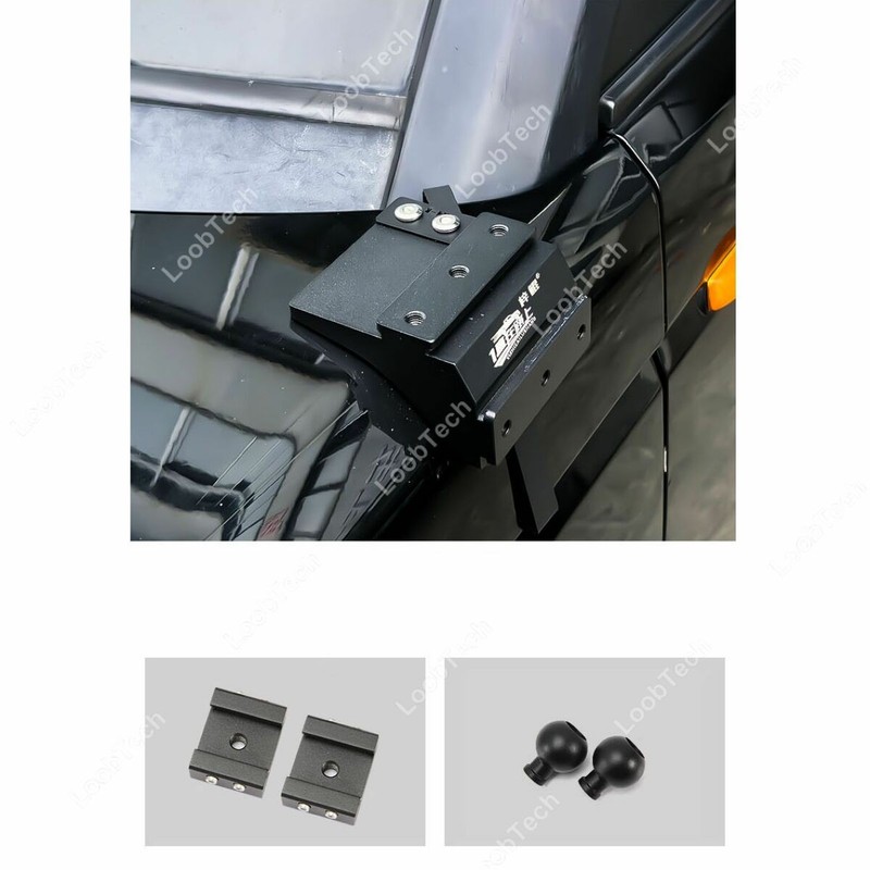 For Land Rover Discovery 4 A-pillar Spotlight Searchlight Holder Quick Bracket gallery