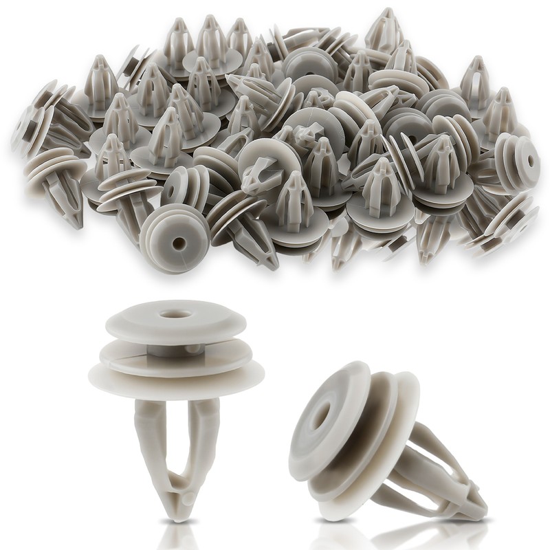 50pcs Nylon Door Trim Panel Retainers Clips For BMW 1998-99 2001-06 2008-2013 M3 gallery