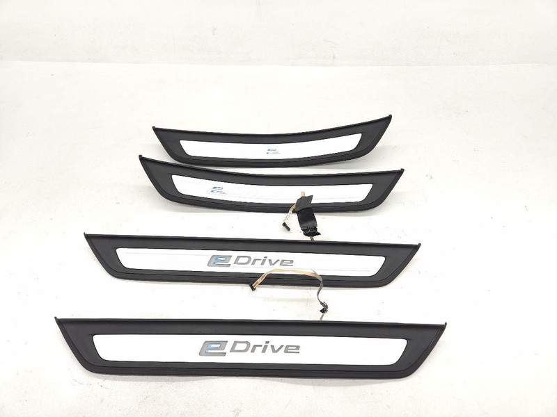 17-23 BMW G30 4x Hybrid Front Rear Right Left Door Sill Scuff Plate Cover