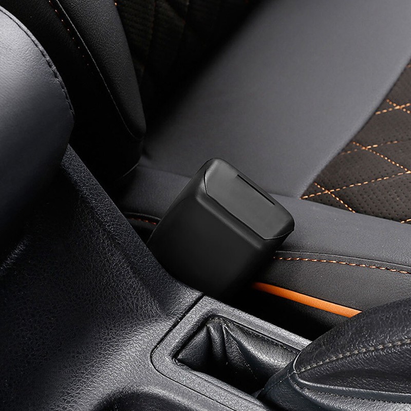 2pcs Car Seat Belt Buckle Case Silicone Cover Clip Anti-Scratch Dust Prevention