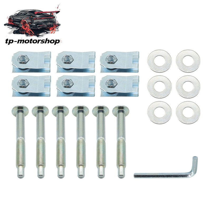 New For 1983-2011 Ford Ranger Truck Bed Mounting Hardware Bolts Kit