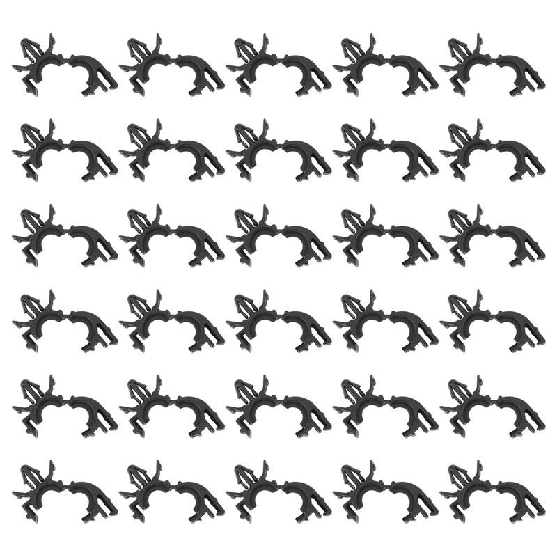 (30) 1/2"OD 11/32"ID Wire Loom Routing Clips For GM 8911473 gallery
