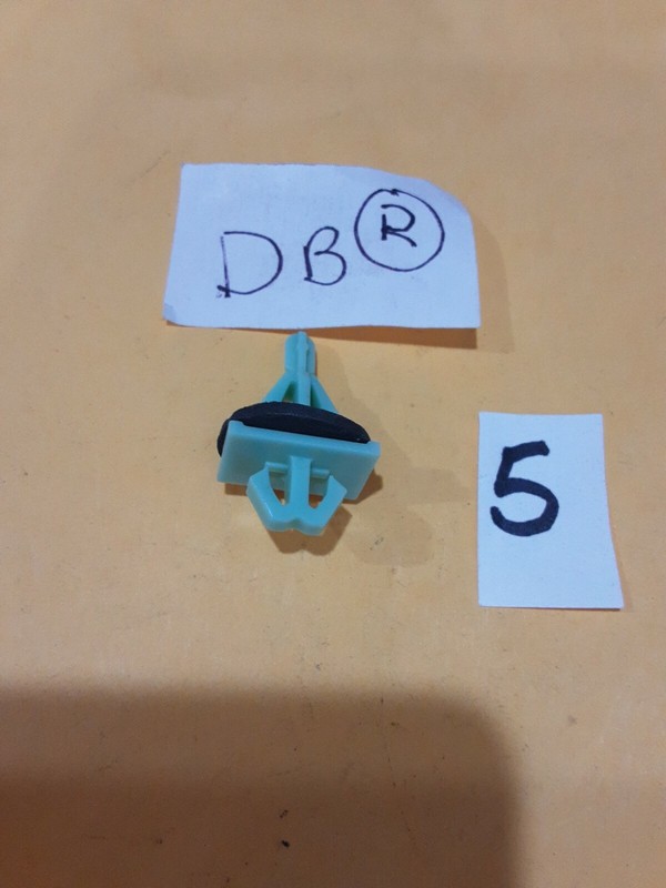 Set of 5 pieces part number 11569697 Side window Rear Reveal moulding clips Bui