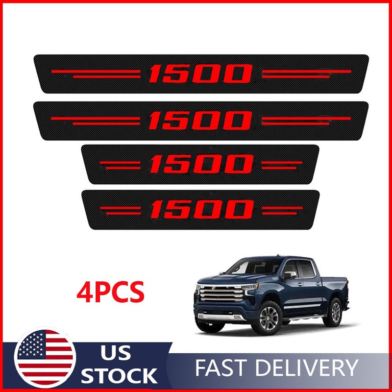 4x Car Scuff Plate Door Sill Cover Panel Step Guard Protector For Express 1500