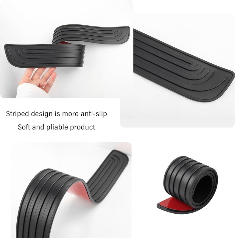 For Subaru Forester 1.6inch Car Door Sill Step Protector Threshold Strip Rubber gallery