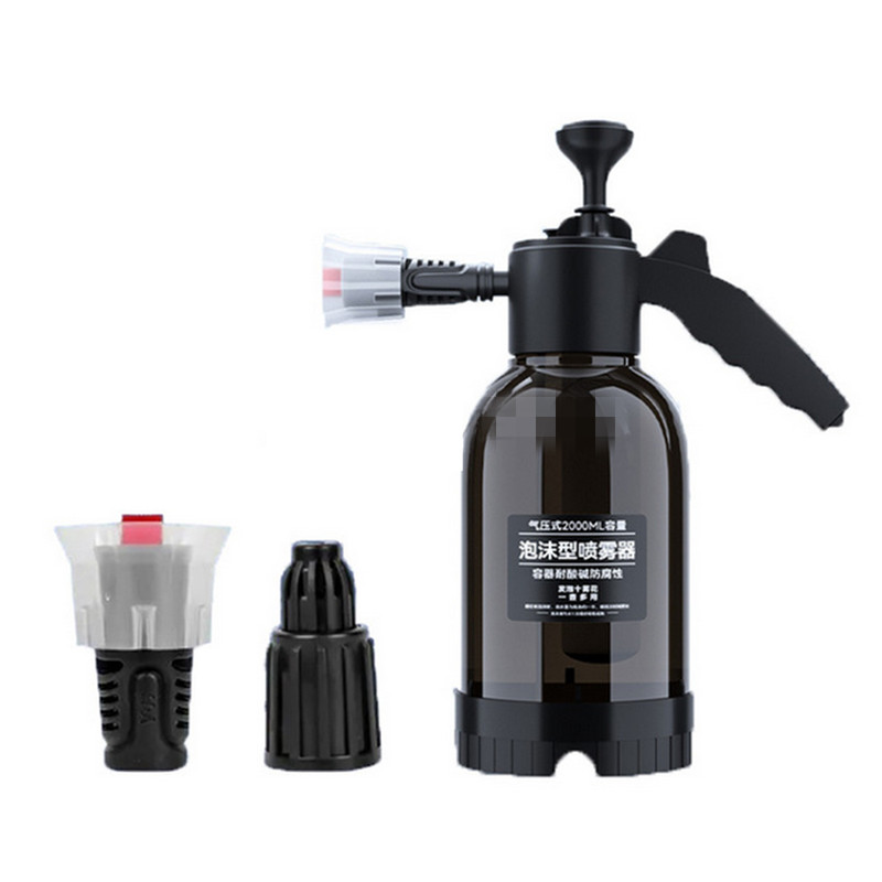 2L Car Foam Wash Sprayer Air Pressure Spray Cleaning Washer Nozzles Accessories