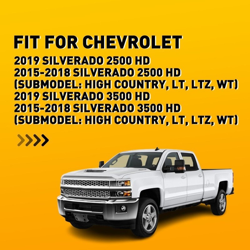 Front License Bracket Plate for 2019 Chevrolet Silverado 3500 2500 HD GM1068157 gallery