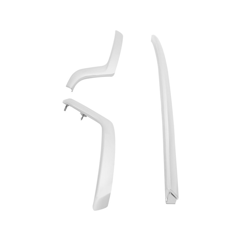 Front Lower Bumper Trim Moldings Kit For 2018-2019 Ford Explorer gallery
