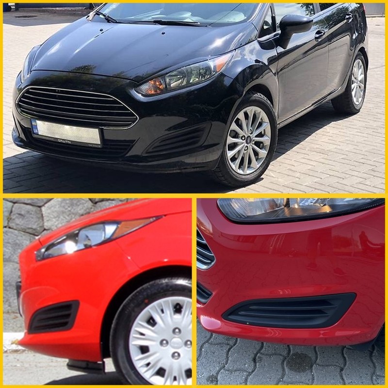 Left Driver Side Fog Light Cover Sedan For 2014-2019 Ford Fiesta D2BZ-15266-BA gallery