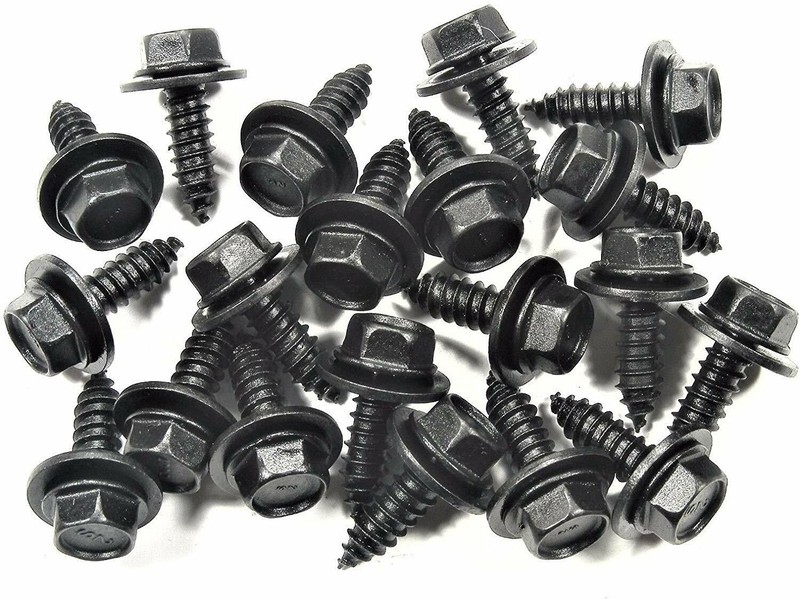 Splash Shield Firewall Accessory Screws M6.3mm x 20mm Long (Qty-20) #1914-20BBCC