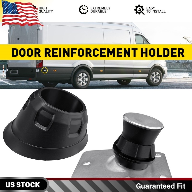 Rear Cargo Door Bumper Outer Support & Stop Cover For 2015-2024 Ford Transit-150