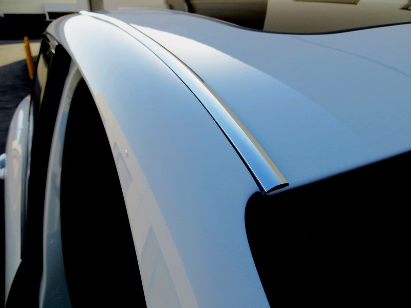 FOR JEEP2004-2021 CHROME ROOF TOP TRIM MOLDING ACCENT KIT gallery