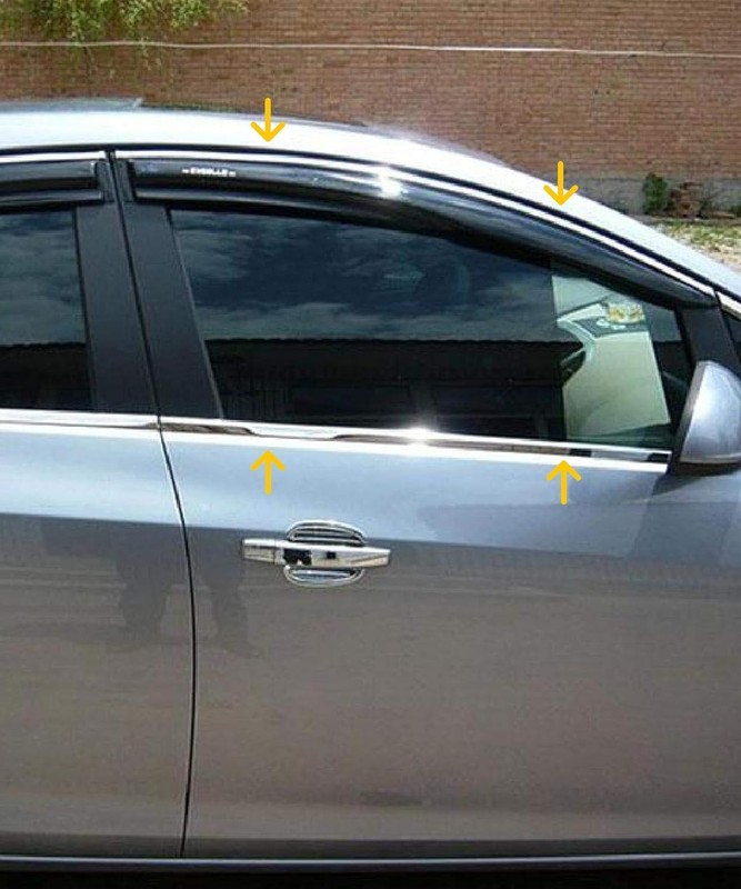 1/2 Inch Wide Chrome Tape,25FT Chrome Tape for Cars,Car Accessories Car Trim,Au gallery