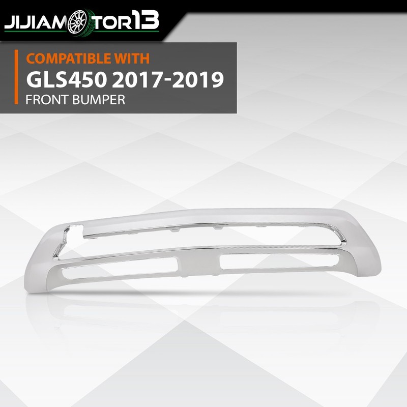 Front Bumper Face Bar Trim Molding Step Pad Fits Mercedes Benz GLS450 2017-2019 gallery