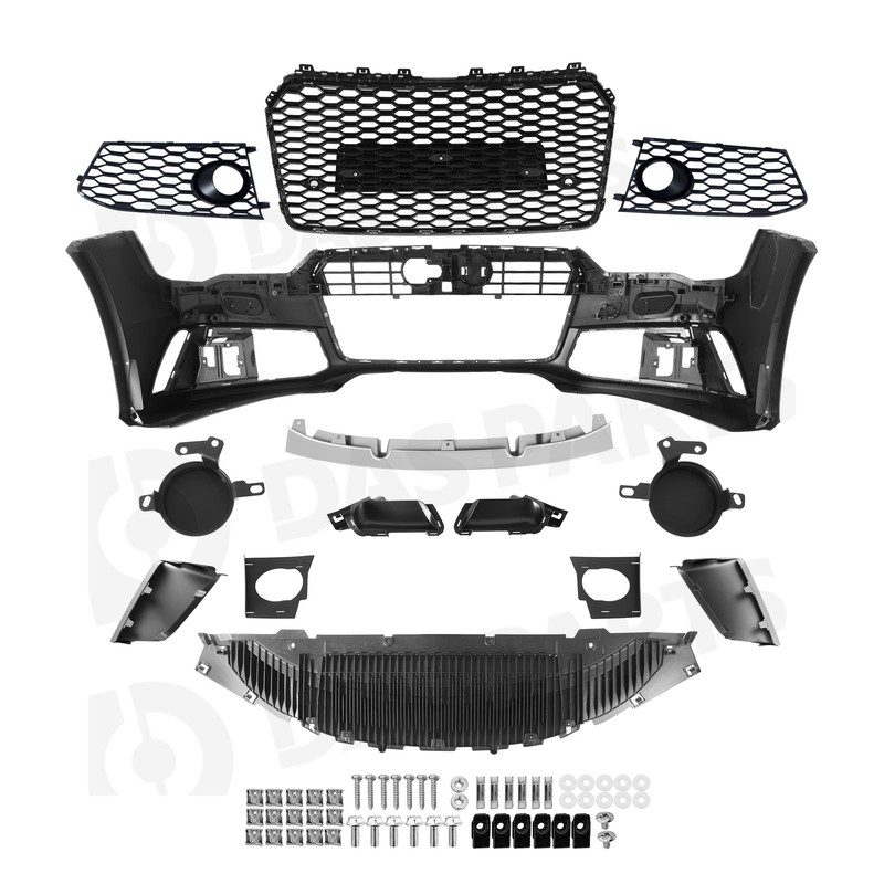 Front Bumper Body Kit Fits 2016-2018 Audi A7 S7 Standard To RS7 Renn Sport Style gallery