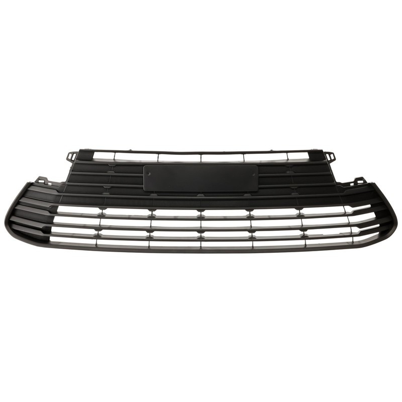 Bumper Grille Fits 2014-2016 Scion tC Textured Gray Plastic Front SC1036106