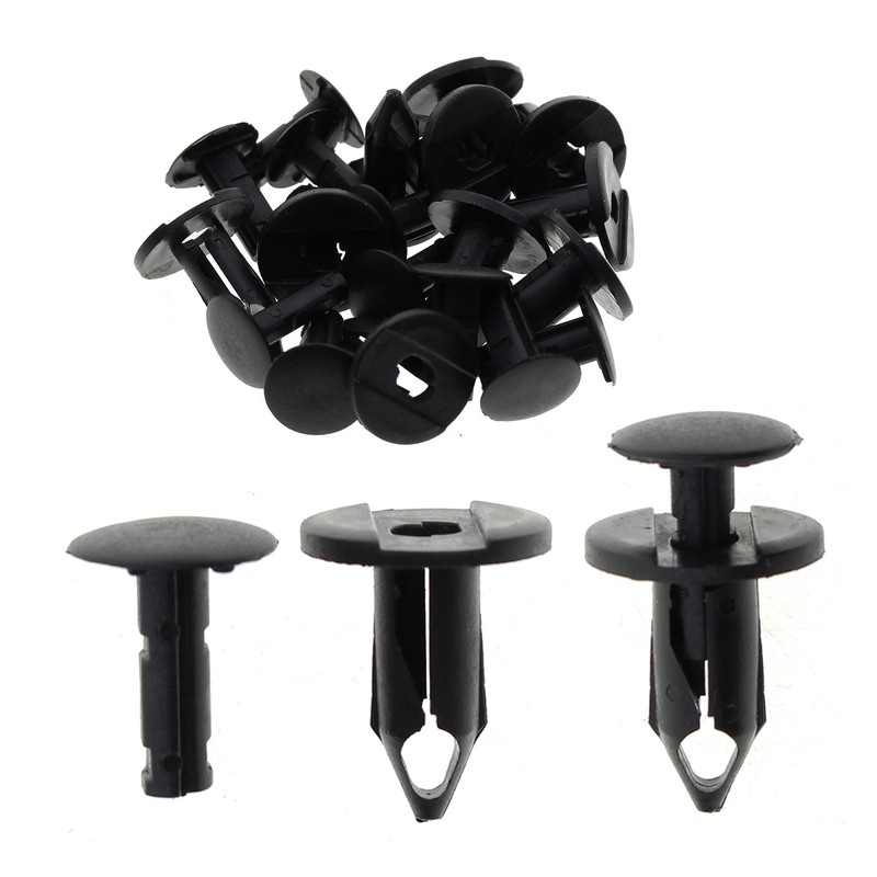 auto push pins and fastener sets car body plastic rivets fastening kit （40Pack） gallery