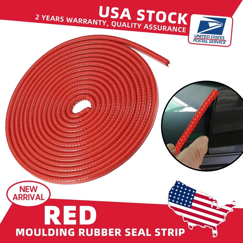 20Feet Car Door Trim Protector Strip Edge Guard Moulding Rubber Seal USA New