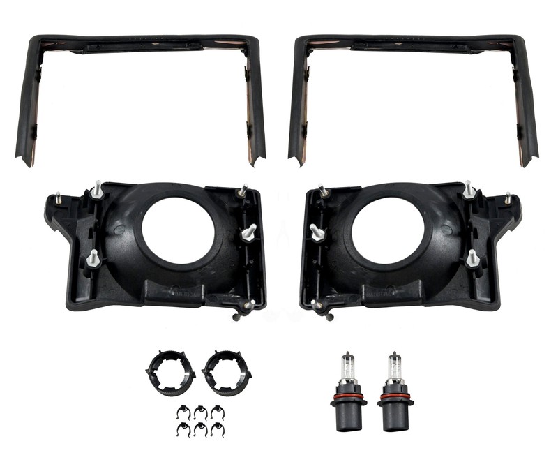 1987-1993 Ford Mustang Headlight 12pc attaching Mounting Hardware brackets Kit