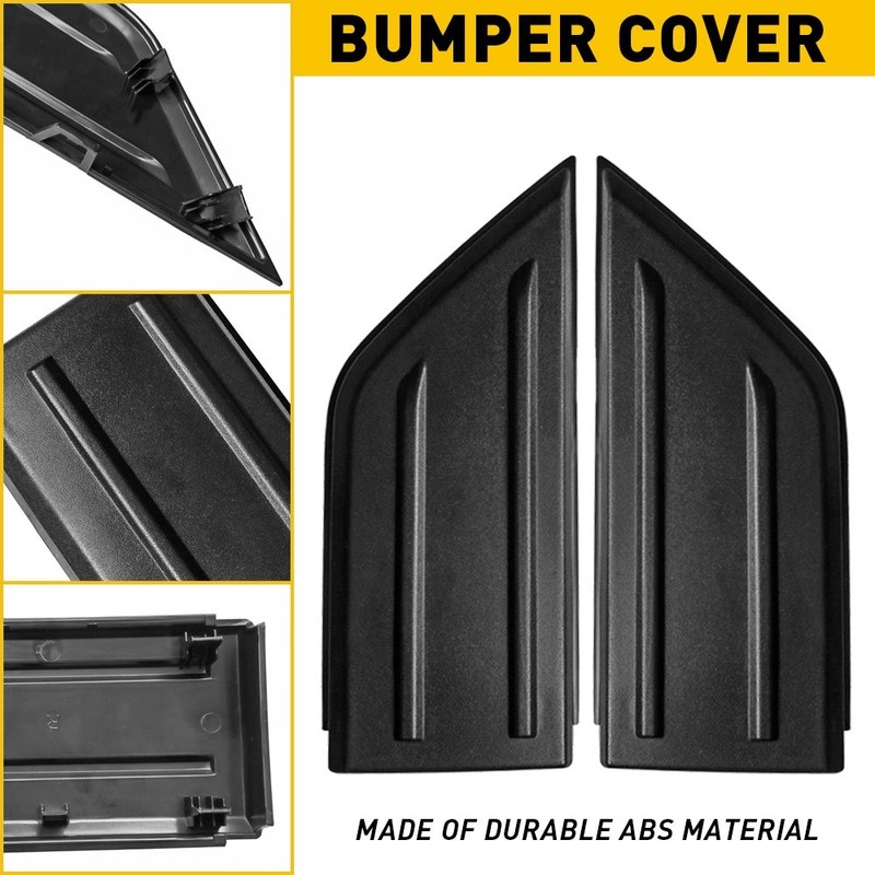 2x Front Bumper Guard Insert Pad End Cover Cap For Ford F150 2021 Left+Right EOA