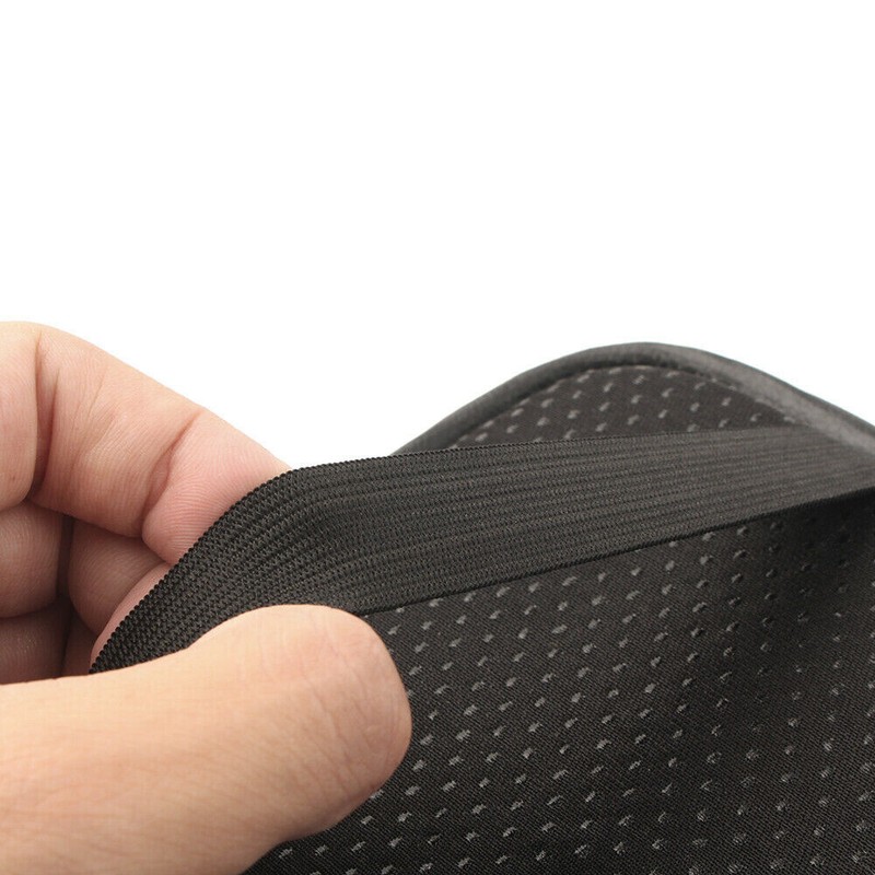 1x Car Armrest Pad Cover Black Center Console PU Leather Cushion Mat Accessories gallery