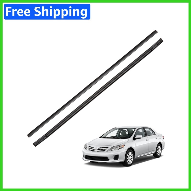 High-Quality Rubber Roof Trim Replacement for Toyota Corolla 2009-2013 – Black
