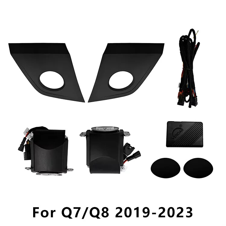 Upgrade 32 colors Ambient Light Tweeter Speaker For Audi A4 A5 A6 A7 Q5Q7Q8C7C8