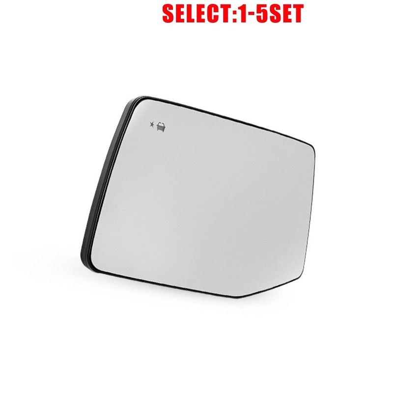 Driver Left Door Mirror Glass with BLIS for 19-25 Silverado Sierra 1500 1-5X