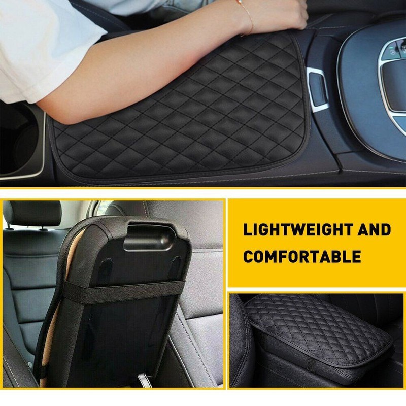 Car Armrest Cushion Cover Center Console Box Pad Protector Trims Accessories gallery
