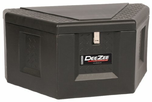 Dee Zee DZ91717P Poly Triangle Trailer Storage Box Black New Free Shipping USA gallery