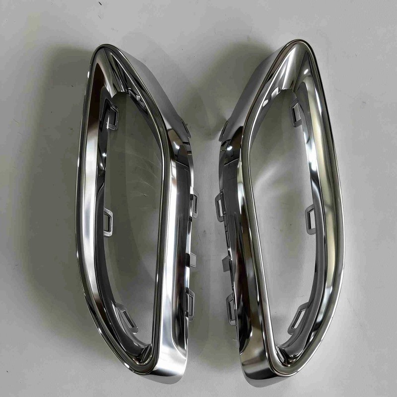 For 2019-23 Mercedes-Benz E450 2022-23 E53 AMG Left & Right Rear Tailpipe Trim gallery