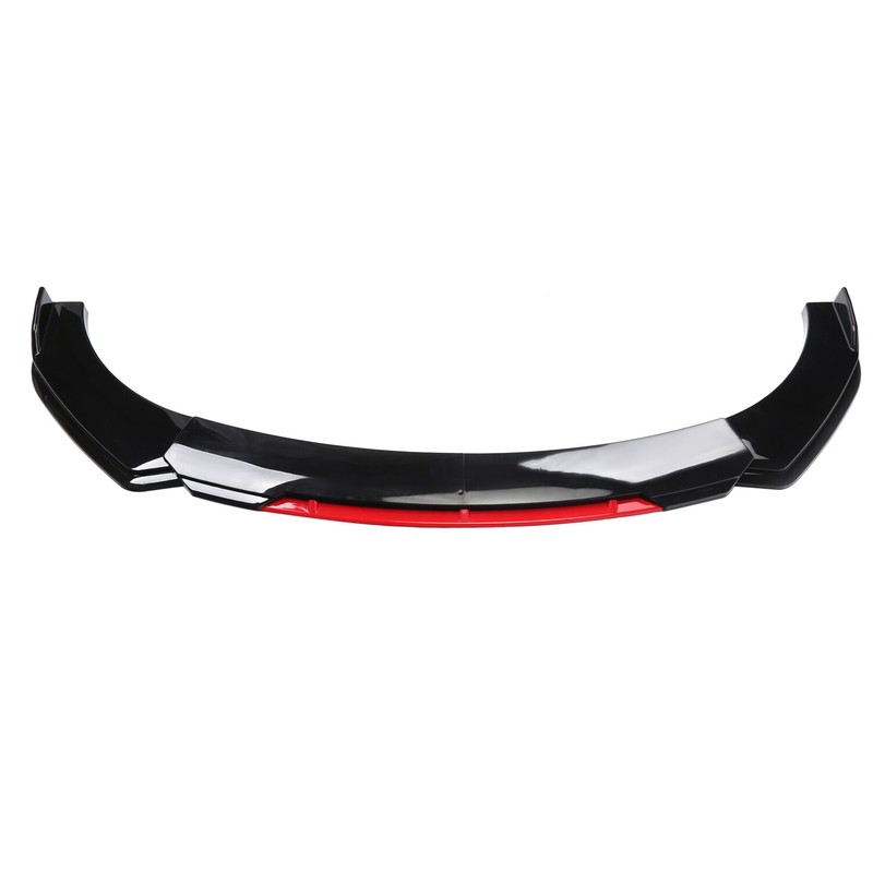For Mini Cooper Front Bumper Lip Splitter Spoiler Body Kit Black+Red gallery