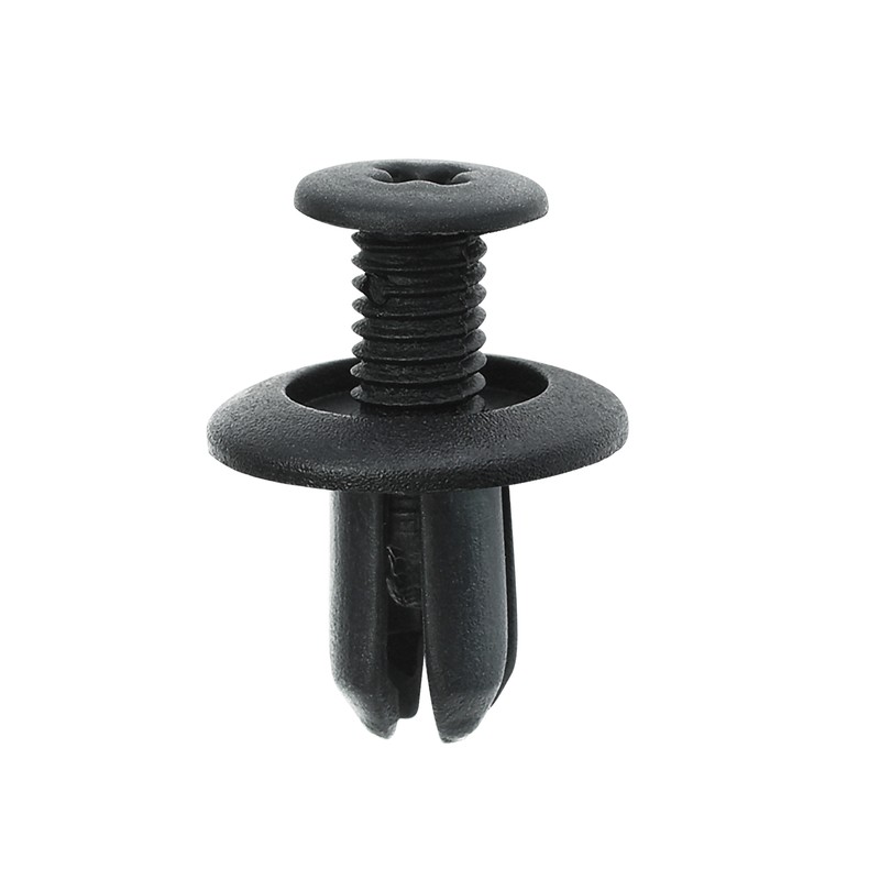25x Auto Car Door Panel Fastener Plastic Retainer Clip Bumper Fender Trim Rivet