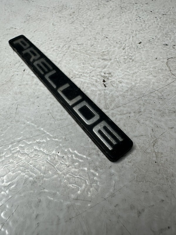 1978-1982 Honda Prelude Factory Rear Logo Emblem OEM 1G Rare Vintage gallery