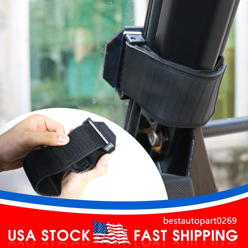 6PCS Windshield Window Clamp Straps Mounting For Can am MAVERICK X3 Polaris RZR