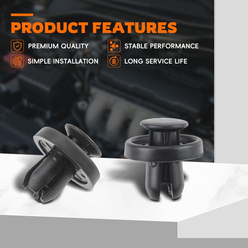 20Pcs Push Type Retainers Clips For Subaru BRZ Forester Impreza WRX 909140065 gallery